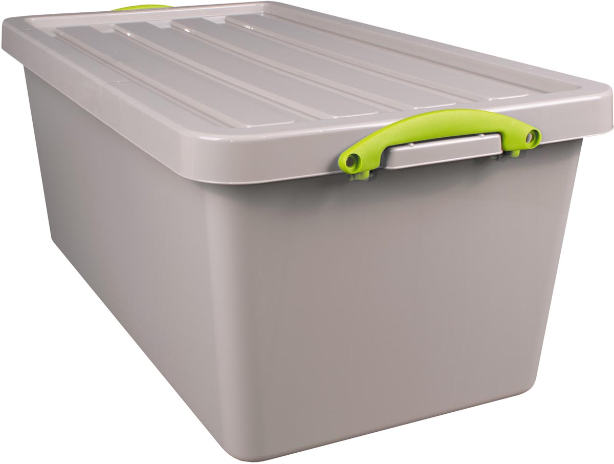 Really Useful Box Recycled opbergdoos 82 l, nestbaar, grijs afbeelding