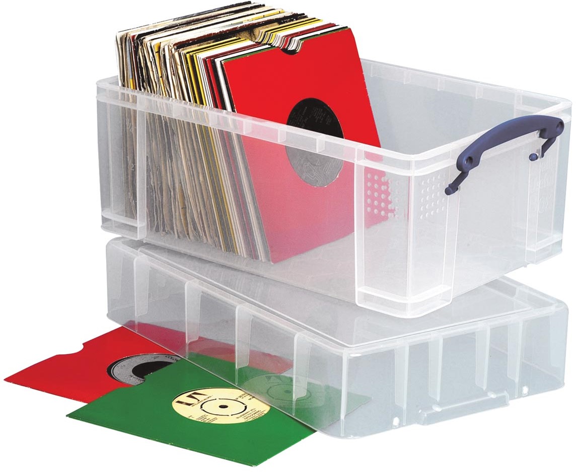 Really Useful Box 9 liter XL, transparant bij VindiQ Office