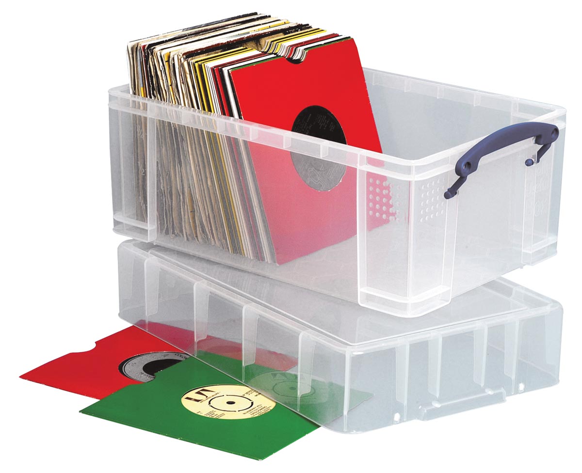 Really Useful Box opbergdoos 9 liter XL, transparant afbeelding