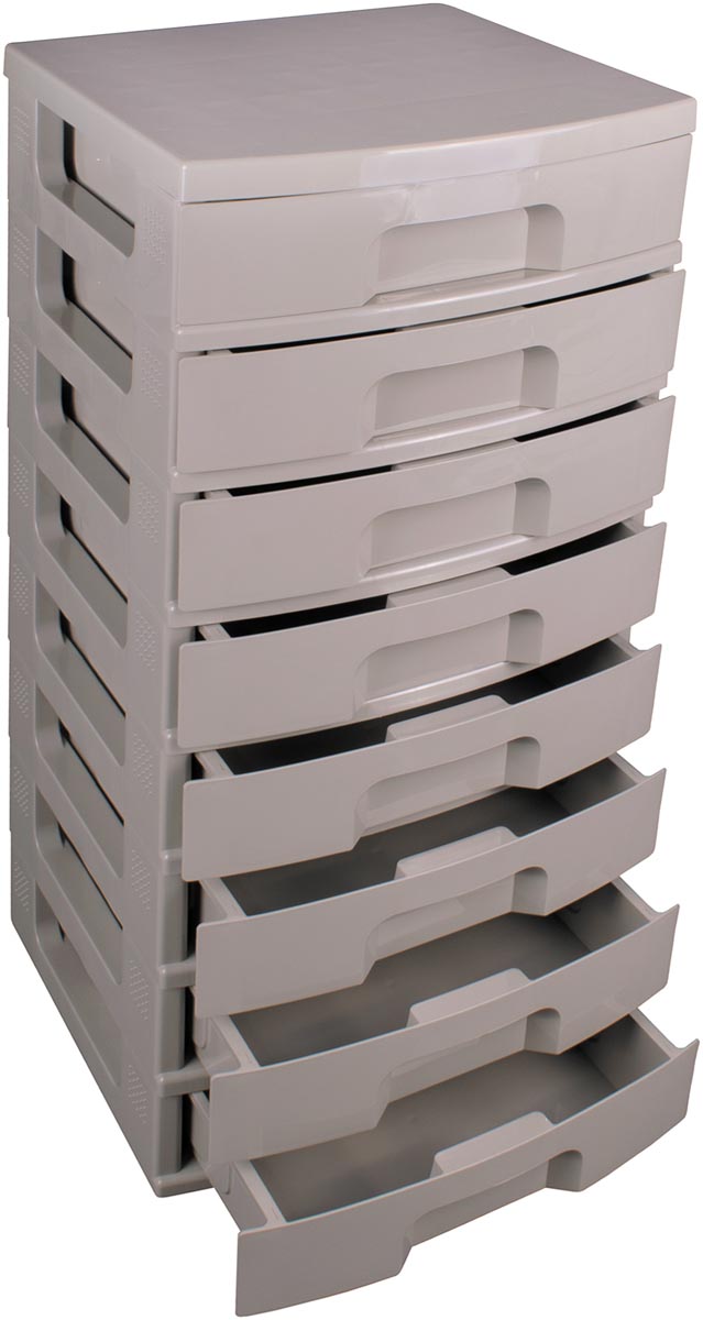 Really Useful Box ladenblok 8 x 9,5 l, grijs Really Useful Box ladenblok 8 x 9,5 l, grijs