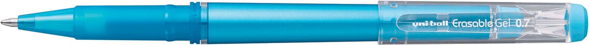 Uni-ball gelroller Erasable Gel, met dop, turkoois
