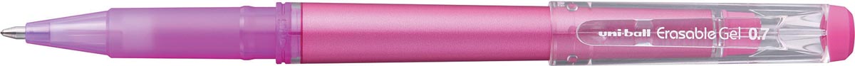 Uni-ball gelroller Erasable Gel, met dop, roze