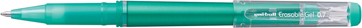 Uni-ball gelroller Erasable Gel, met dop, groen