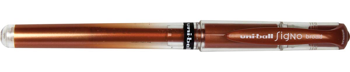 Uni-ball roller Signo Broad Creative, brede punt, brons