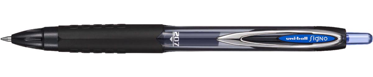 Uni-ball roller Signo RT207, medium punt, blauw