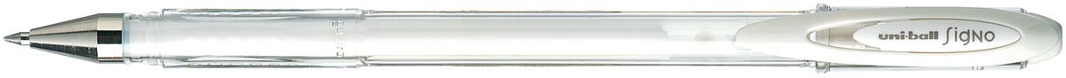 Uni-ball roller Signo Métallisés, wit