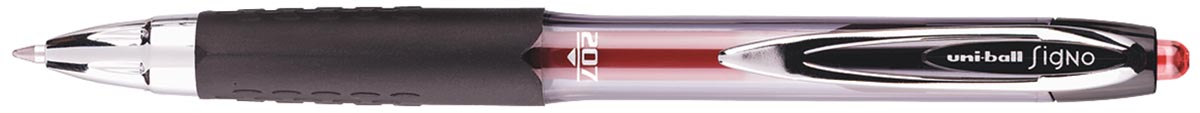 Uni-ball intrekbare roller Signo RT207 rood Uni-ball intrekbare roller Signo RT207 rood