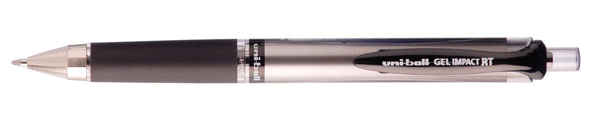 Uni-ball roller Signo GeI Impact RT, brede punt, zwart