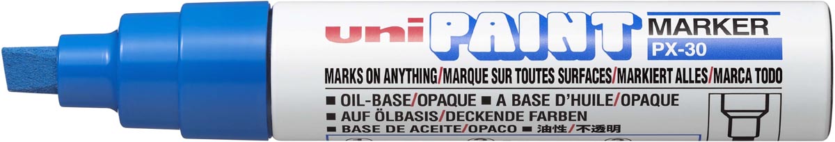 Uni Paint Marker PX-30 blauw afbeelding