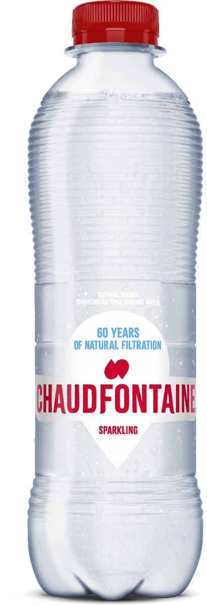 Chaudfontaine Sparkling Rood, fles van 50 cl, pak van 24 stuks afbeelding