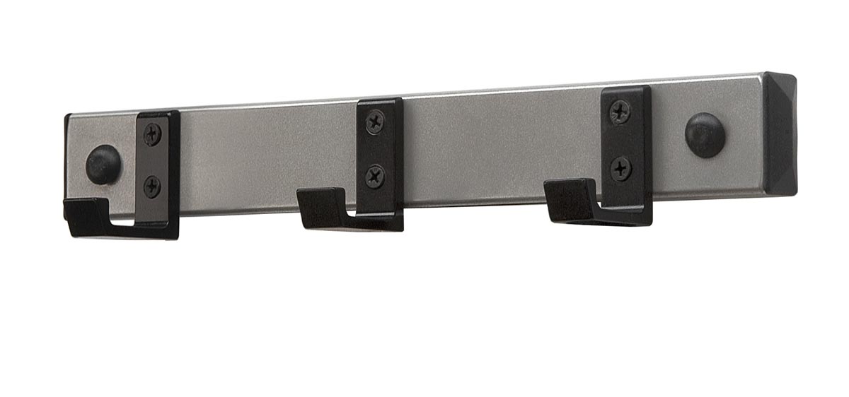 V-part wandgarderobe, 3 haken afbeelding