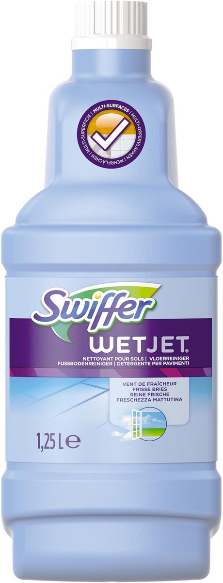 Swiffer Wetjet vloerreiniger Frisse Bries, fles van 1,25 l afbeelding