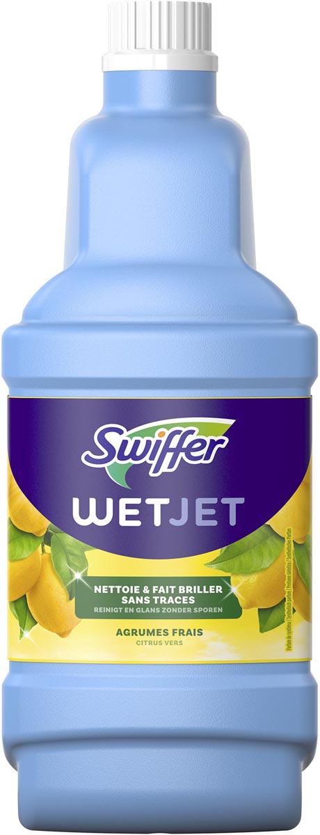 Swiffer Wetjet vloerreiniger Citroen fris, fles van 1,25 l