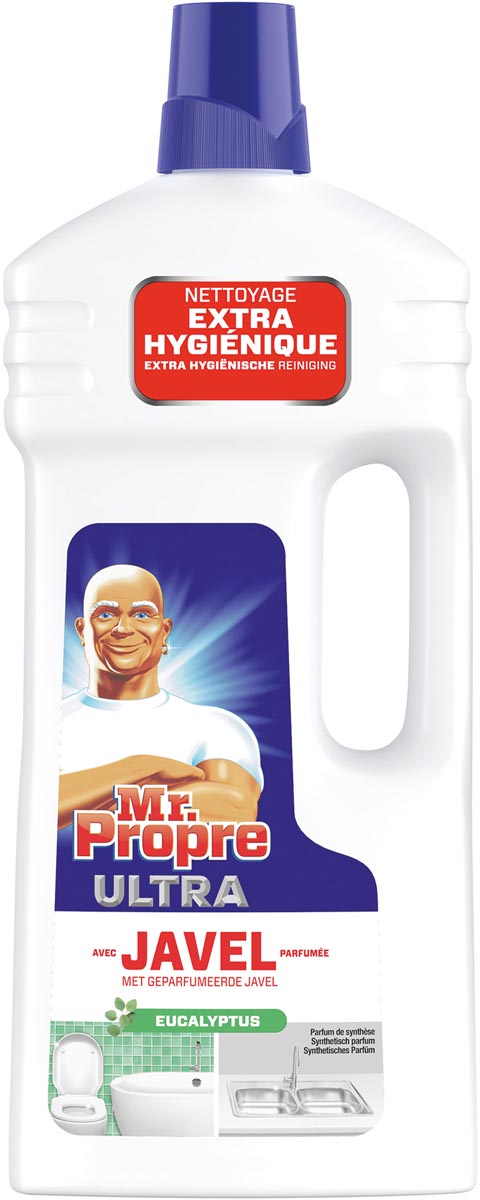 Mr. Proper allesreiniger met javel, Eucalyptus, fles van 1,5 l Mr. Proper allesreiniger met javel, Eucalyptus, fles van 1,5 l