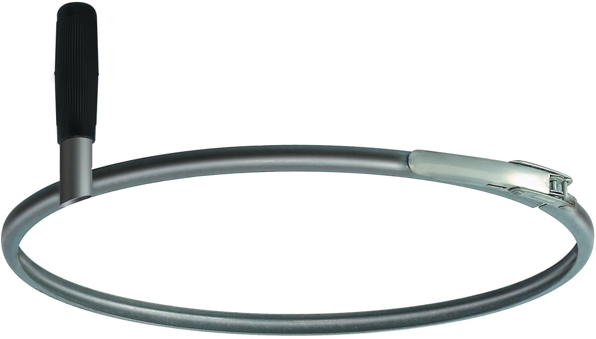 Afvalzakhouder-ring voor kantonnier, diameter 40 cm, verzinkt afbeelding