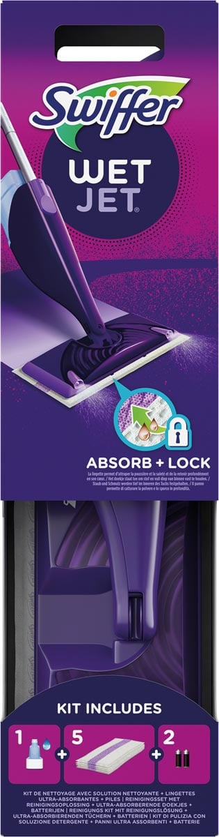 Swiffer Wetjet starterkit Swiffer Wetjet starterkit