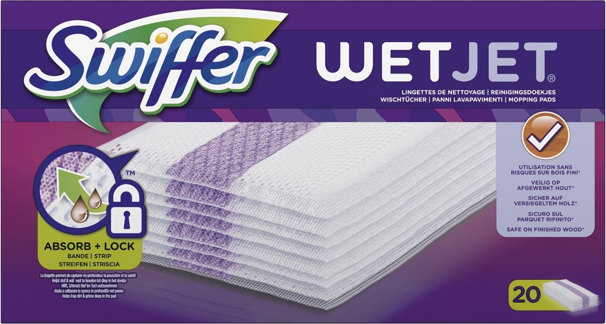 Swiffer Wetjet navulling, pak van 20 stuks afbeelding