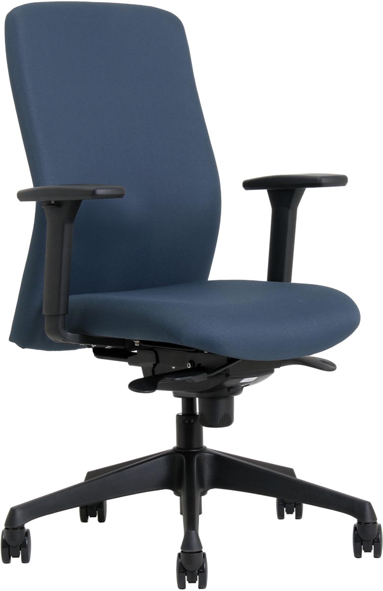 Euroseats bureaustoel Vigo, blauw afbeelding