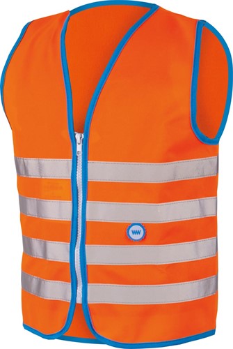 Wowow Fun Jacket fluohesje, oranje, L (kind)