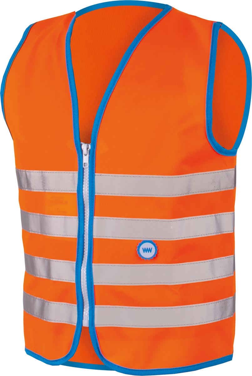 Wowow Fun Jacket fluohesje, oranje, L (kind) afbeelding