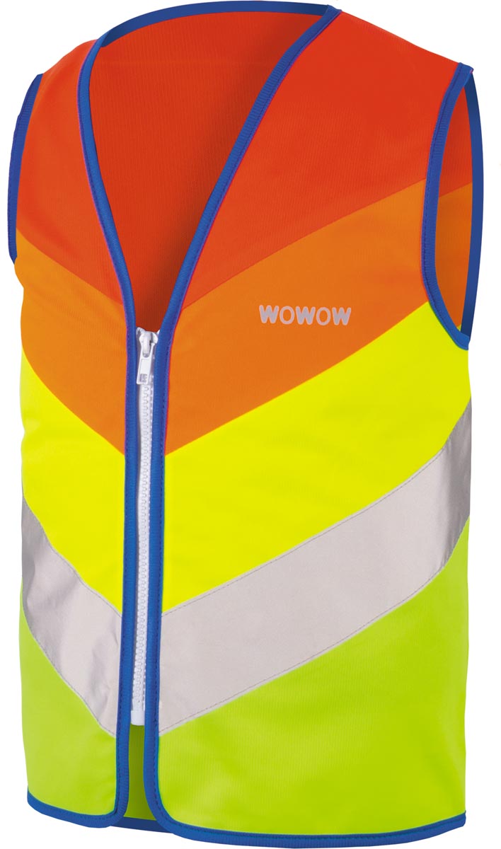 Wowow Rainbow Jacket, fluohesje voor kinderen, medium Wowow Rainbow Jacket, fluohesje voor kinderen, medium