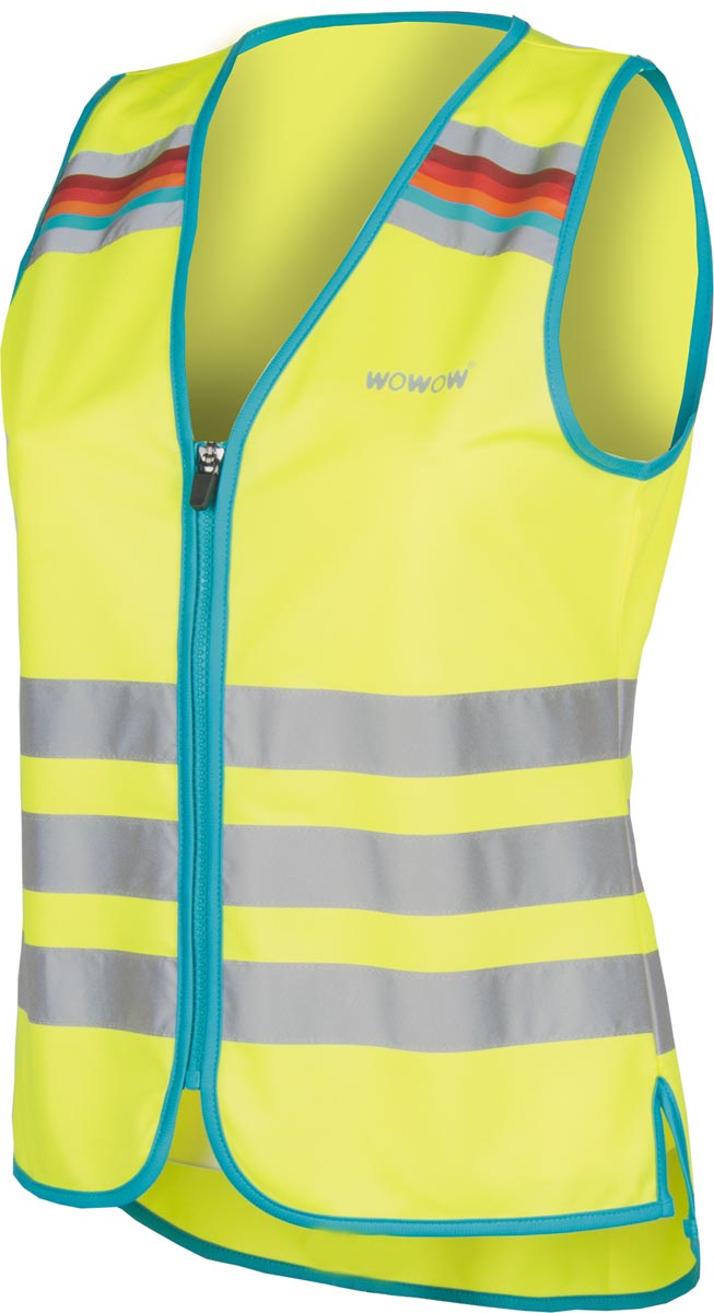 Wowow Lucy Jacket fluohesje, geel, medium Wowow Lucy Jacket fluohesje, geel, medium
