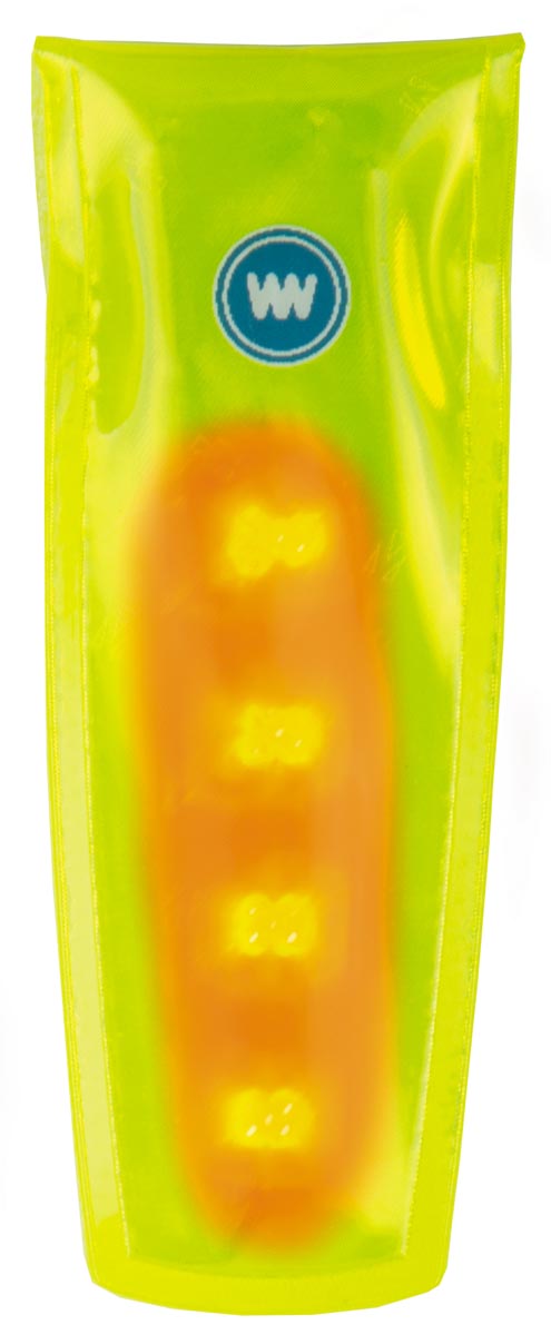 Wowow Multilight lampje, 4 rode leds, met velcrosluiting, met batterij afbeelding