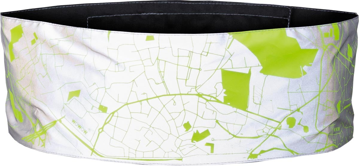 Wowow Wrap It City map reflecterende band, 95 x 11 cm Wowow Wrap It City map reflecterende band, 95 x 11 cm