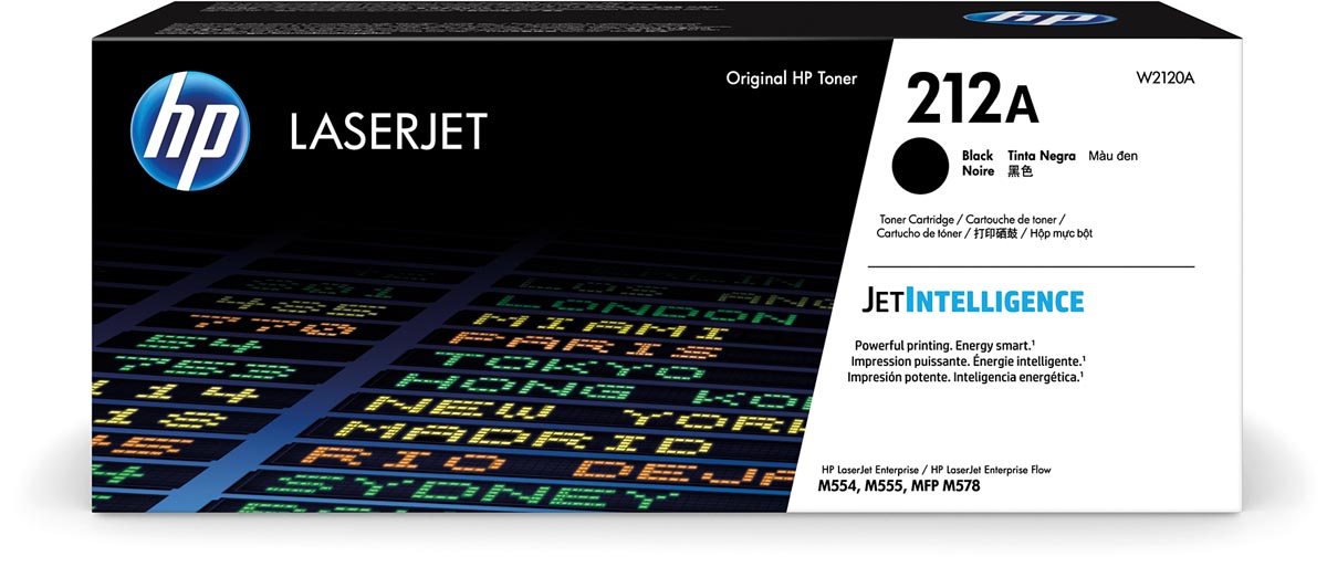 HP toner 212A, 5.500 pagina's, OEM W2120A, zwart HP toner 212A, 5.500 pagina's, OEM W2120A, zwart
