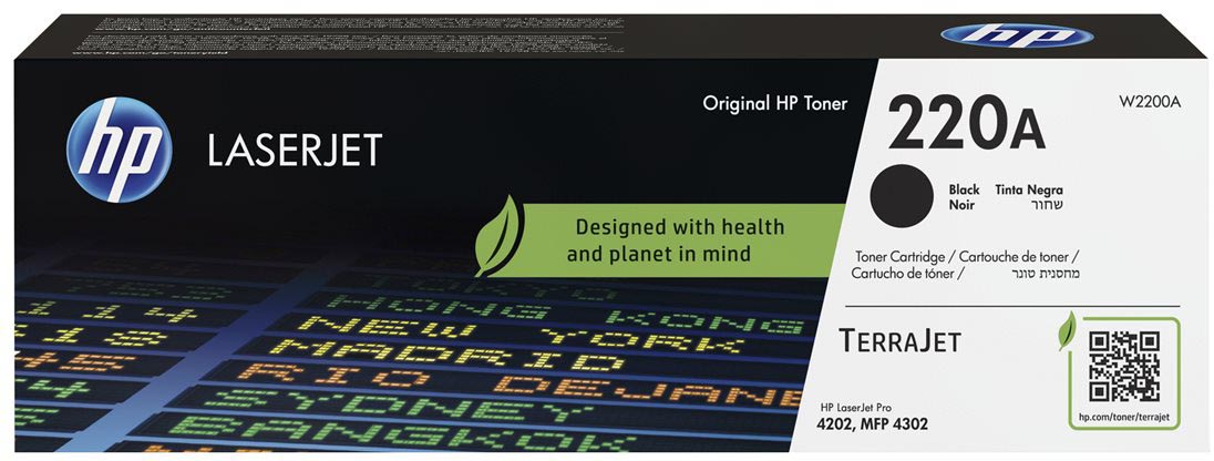 Hp toner 220A 2.000 pagina&apos;s OEM W2200A zwart