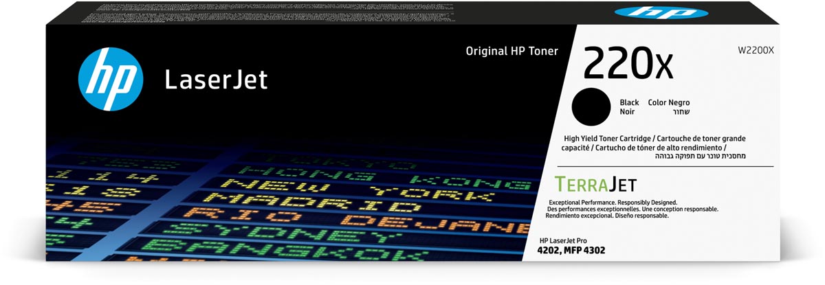 Hp toner 220X 7.500 pagina&apos;s OEM W2200X zwart