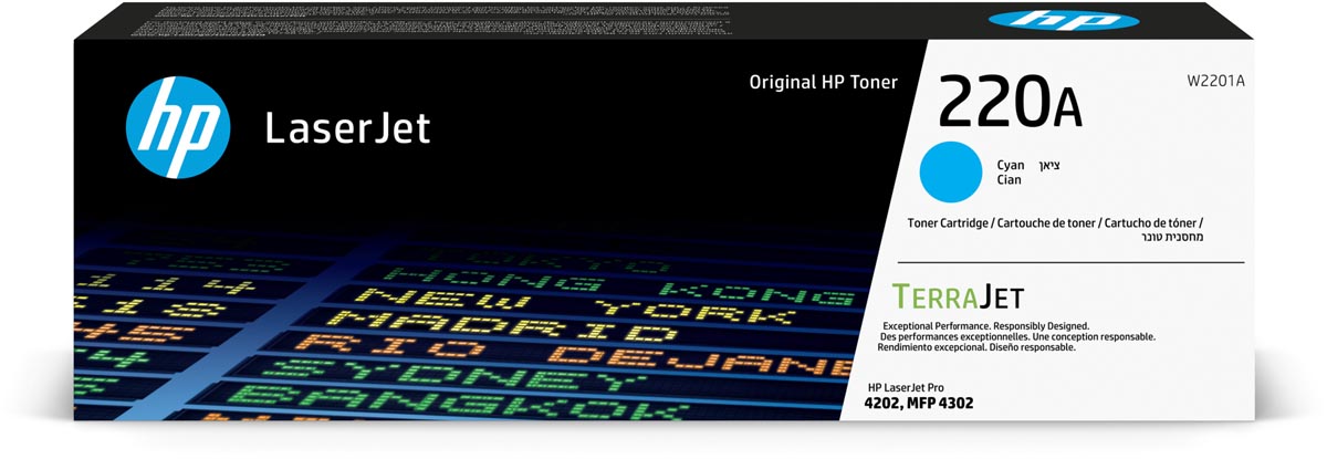 Hp toner 220A 1.800 pagina&apos;s OEM W2201A cyaan