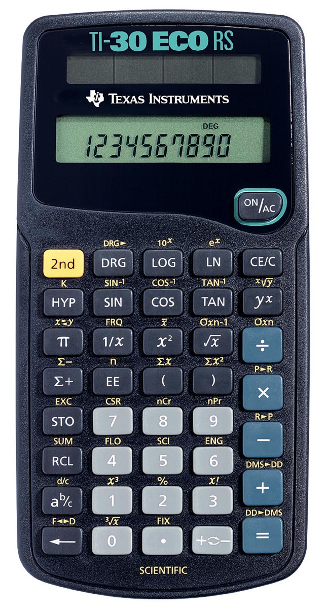 Texas wetenschappelijke rekenmachine TI-30 ECO RS