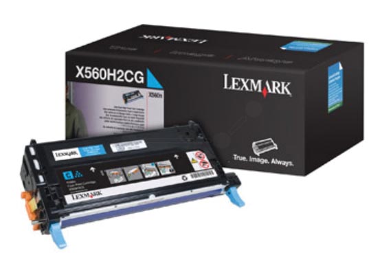 Lexmark Tonercartridge cyan - 10000 pagina's - X560H2CG