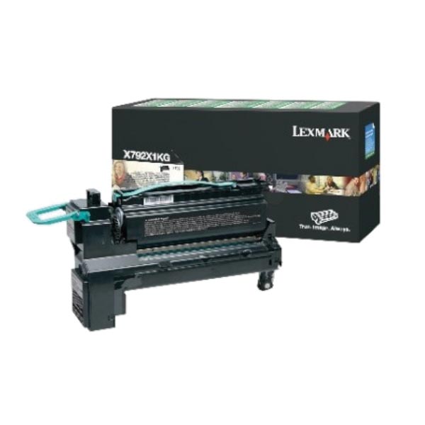 Lexmark Tonercartridge zwart return program - 20000 pagina's - X792X1KG