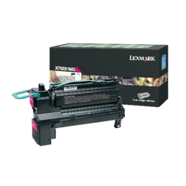 Lexmark Tonercartridge magenta return program - 20000 pagina's - X792X1MG
