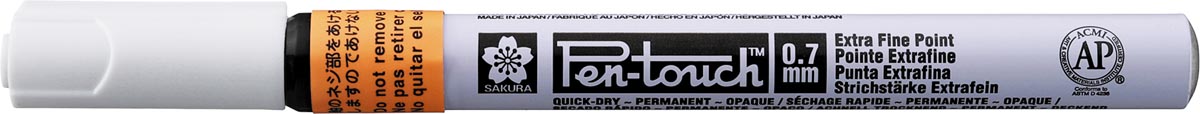 Sakura paint Marker Pen-Touch, extra fine, fluorescerend oranje