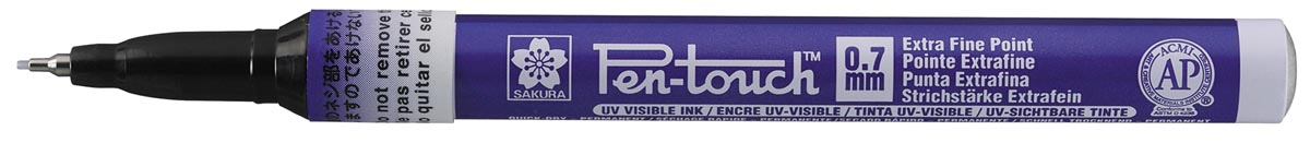 Sakura paint Marker Pen-Touch, extra fine, ultraviolet blauw