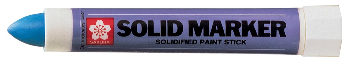 Sakura merkstift Solid Marker blauw, brede punt afbeelding