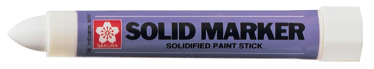 Sakura merkstift Solid Marker wit, brede punt Sakura merkstift Solid Marker wit, brede punt