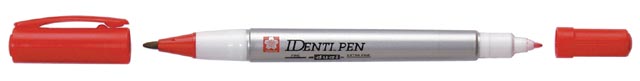 Sakura merkstift IDenti-Pen rood